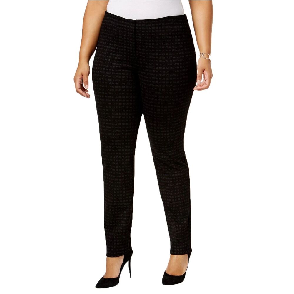 **NWT** WOMAN'S ALFANI BLACK CASUAL WEAR/CAREER PANTS SIZE 18W